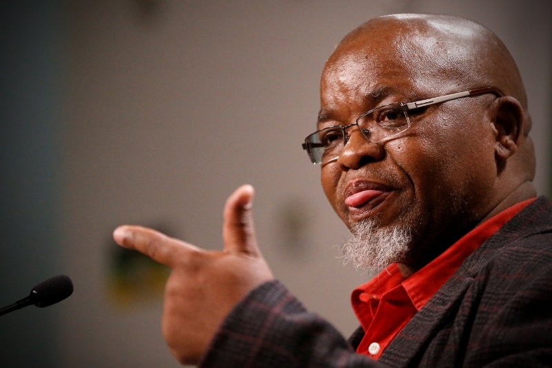 Gwede Mantashe, Minister of Mineral Resources and Energy.