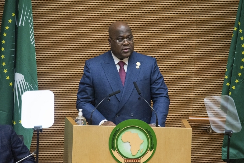 DR Congo President Félix Tshisekedi.