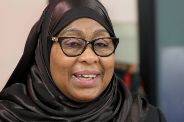 Tanzania president, Samia Suluhu Hassan.