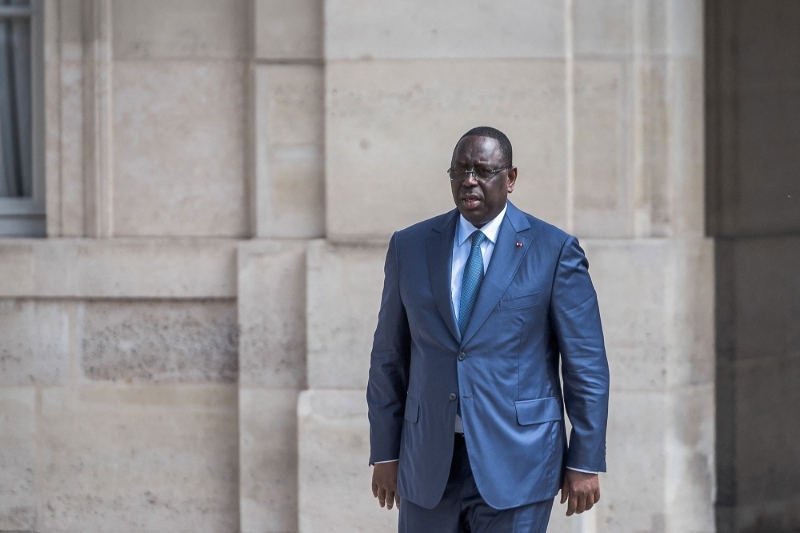 Senegalese president Macky Sall.