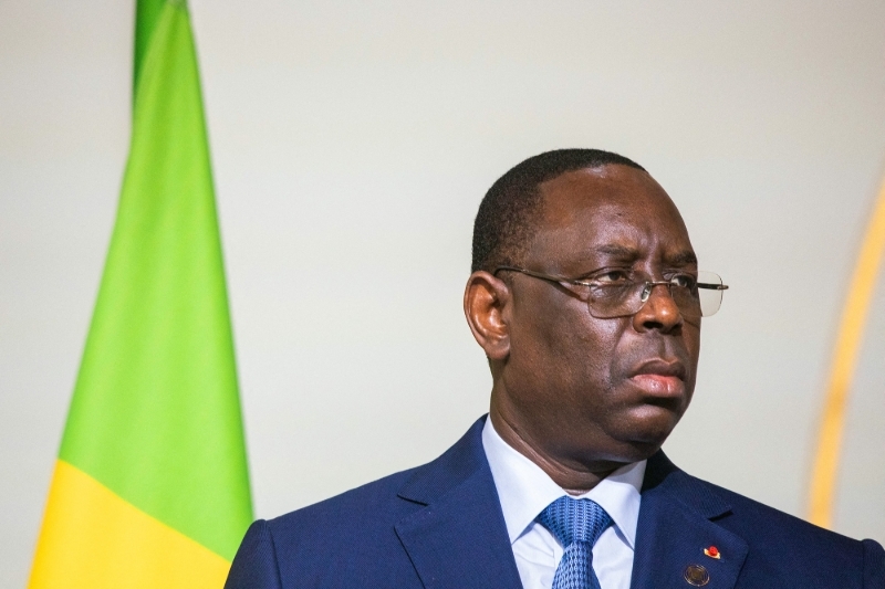 Senegalese president Macky Sall.