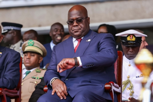 Congolese president Felix Tshisekedi.