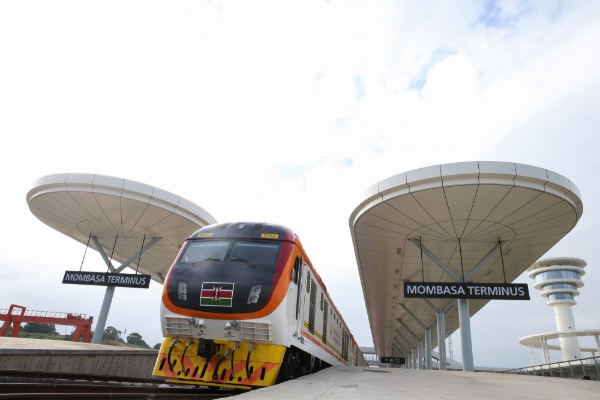 The Monbasa terminal on the Kenyan coast, June 2017.