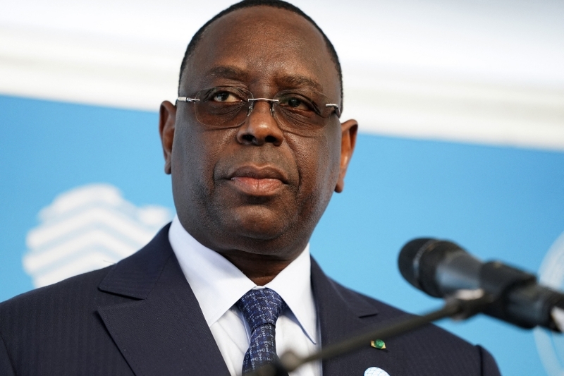 Senegalese President Macky Sall.