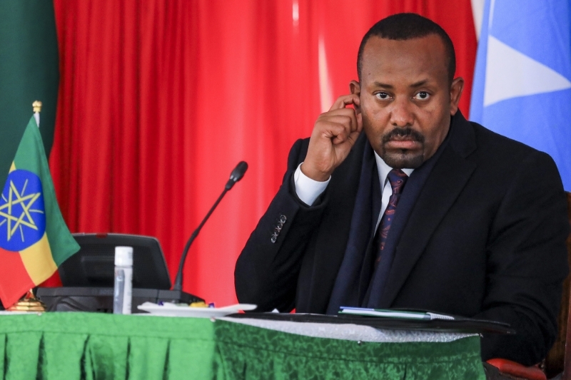 Ethiopian prime minister Abiy Ahmed Ali.