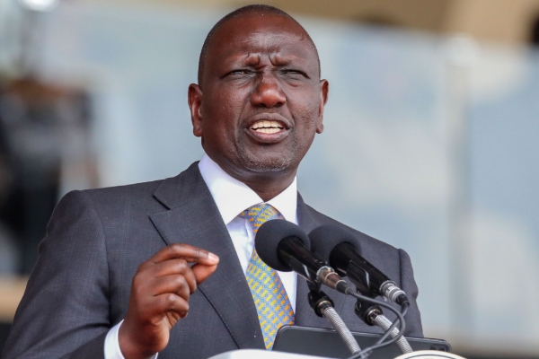 Kenyan President William Ruto.