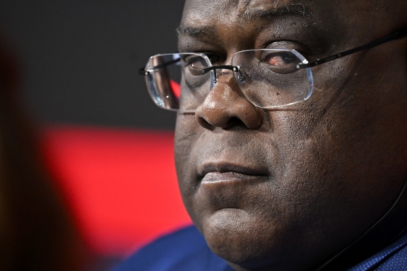 Congolese president Félix Tshisekedi.