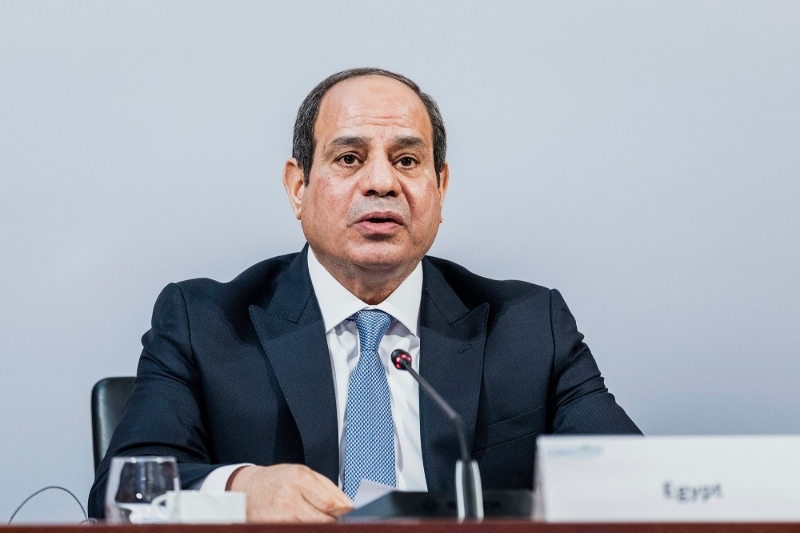 Egyptian President Abdelfattah al-Sisi.