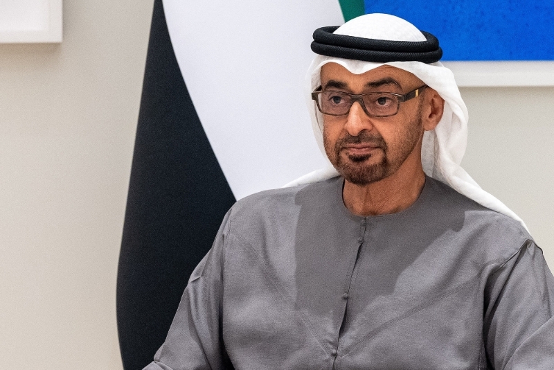 UAE President Mohammed bin Zayed al-Nahyan.