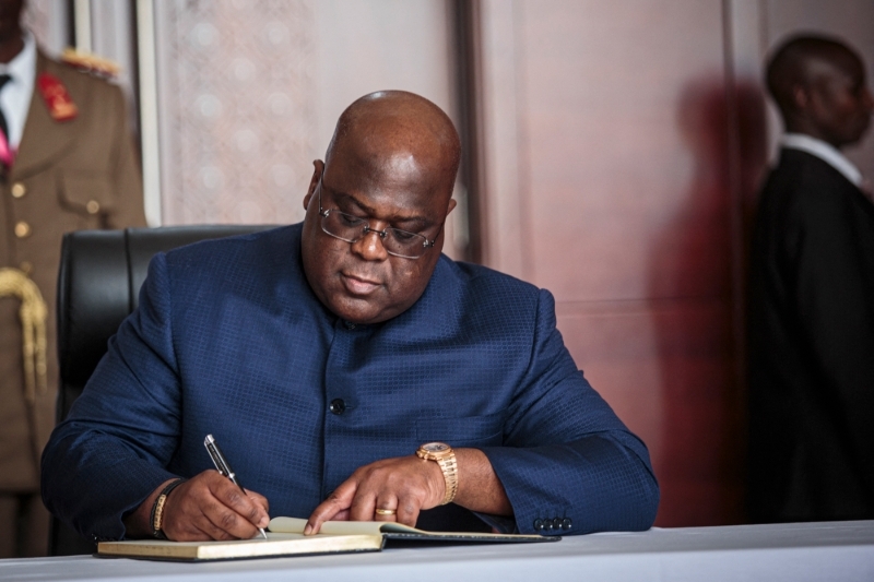 President of the DRC Felix Tshisekedi, 4 February 2023.