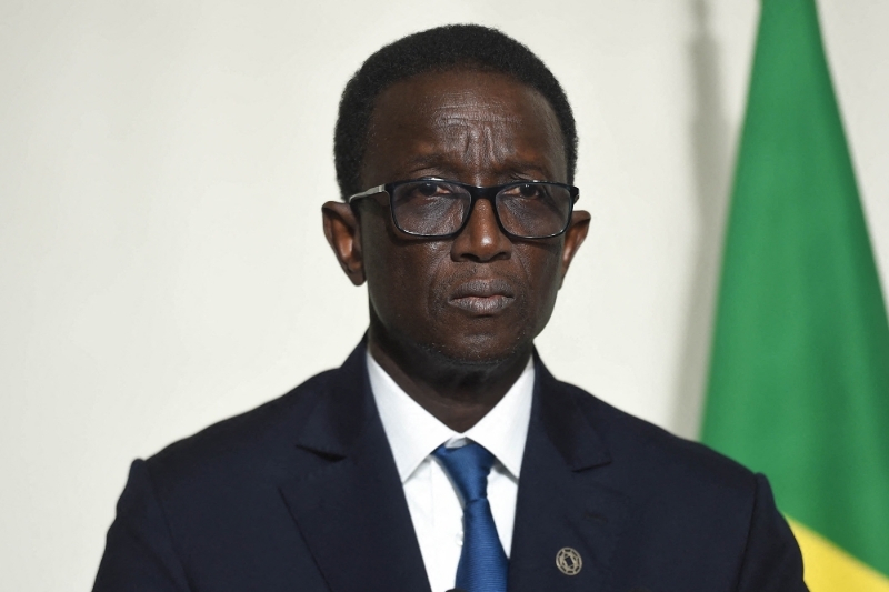 Senegalese prime minister Amadou Ba.