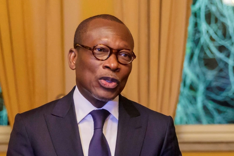 Beninese president Patrice Talon.