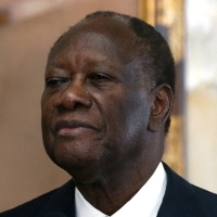 Ivorian President Alassane Ouattara. © Legnan Koula/EPA/MaxPPP
