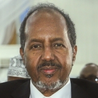 Hassan Sheikh Mohamud. &copy; Said Yusuf Warsame/EPA/MaxPPP