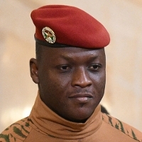 Ibrahim Traoré &copy; Sergey Bobylev/Host Photo Agency Ria Novosti Handout/EPA/MaxPPP