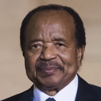 Paul Biya. © Christophe Petit Tesson/EPA/Newscom/MaxPPP